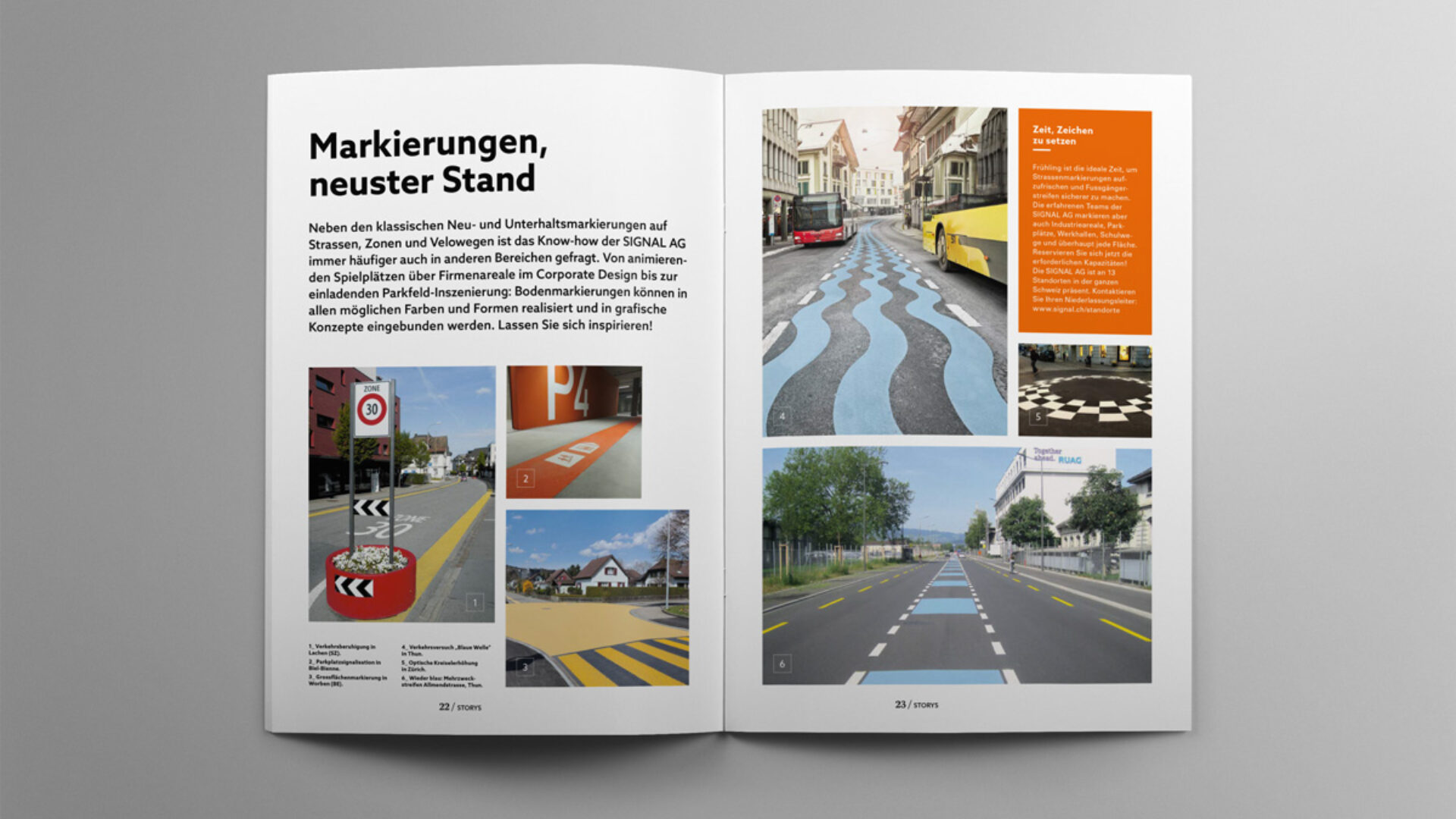 Stop + Go Magazine Brochure Design, 